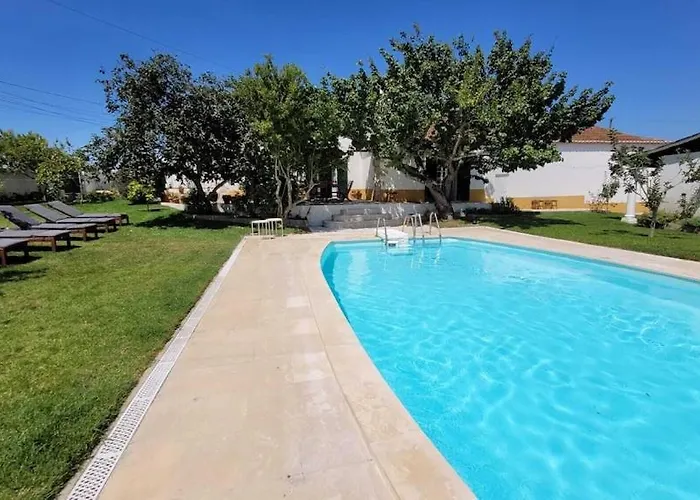 Villa Casa Do Patio - Tres Charmante 12 Personnes 5ch Avec Piscine São Bartolomeu