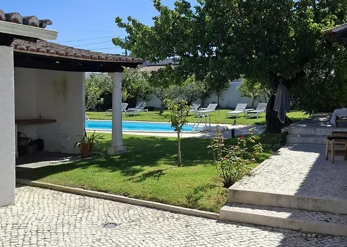 Villa Casa Do Patio - Tres Charmante 12 Personnes 5ch Avec Piscine São Bartolomeu